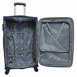 Dejuno The Escape Softside Lightweight Spinner, Turquoise