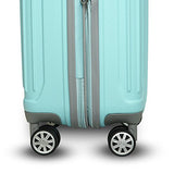 Gabbiano Viva Collection 3 Piece Hardside Expandable Spinner Set (Tiffany Blue)