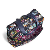 Vera Bradley Iconic Deluxe Weekender Travel Bag, Signature Cotton, Butterfly Flutter