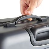 Vonhaus Premium Gray 3 Piece Lightweight Luggage Set – Hardshell Travel Suitcase With Tsa