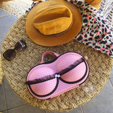 Travel Bra Packing Organizer Case/Underwear/Lingerie/Panties/Bikinis/Bra sizes: 30A-36C by THE COOL BRA (Pink)