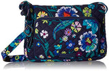 Vera Bradley Iconic RFID Little Hipster, Signature Cotton, Moonlight Garde