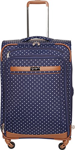 Jessica Simpson Social Lite Expandable Spinner, 25", Navy
