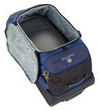 Eagle Creek Expanse Drop Bottom Wheeled Duffel 32 Inch Luggage, Twilight Blue