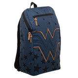 Wonder Woman Backpack - Navy Blue Backpack W/Wonder Woman Logo