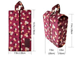 Travel Shoe Bags Portable Oxford Shoe Bags with Zipper Closure Waterproof Storage Organizer Bag for