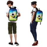 Crazytravel Shoulder School Book Bag Backpack For Teens Boys Girls Middle High School Students