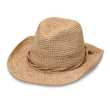 Hailey - Raffia Cowboy Hat By Wallaroo Hat Company
