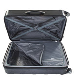 ful Luggage Laguna 29in Spinner Rolling Luggage Suitcase, Upright Hard Case, Black