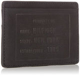 Tommy Hilfiger Emboss Cc Holder, Men’s Card Case, Schwarz (Black), 0.5x7.2x10 cm (B x H T)