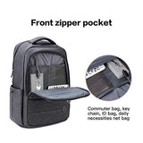 Laptop Backpack 17 Inch Travel Computer Pack Bag with USB Charging Port Waterproof Oxford College