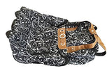Trendy Flyer Duffel/Tote Bag Gym Luggage Case Wheel Purse Damask