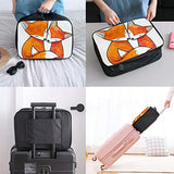 Travel Bags Cute Baby Fox Loving Portable Tote Custom Personalized Trolley Handle Luggage Bag