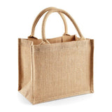 Westford Mill Jute Mini Gift Bag - Natural