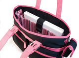 Mobile Edge Komen Eco-Friendly Tote, Black With Pink Trim (Fits 16-Inch Pc/17-Inch Mac)
