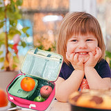 Girls Backpack for Kids School Bookbags Unicorn Preschool Backpack with Lunch Box for Kindergarten Students