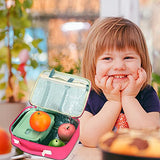 Girls Backpack for Kids School Bookbags Unicorn Preschool Backpack with Lunch Box for Kindergarten Students