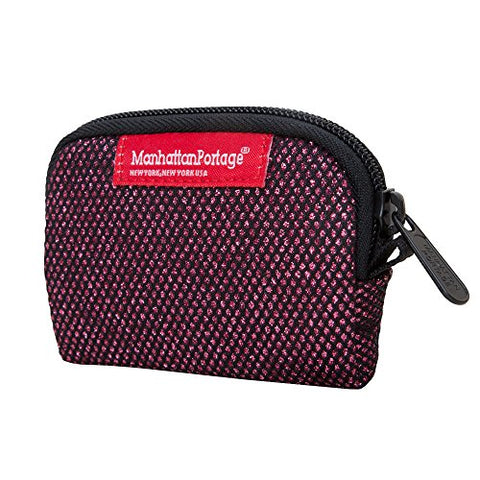 Manhattan Portage Coin Purse Midnight, Burgundy, One Size