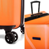 Swiss Mobility - LGA Collection - 3 piece luggage set, Lightweight and resistant hardside equipped with double 360 degree spinner wheels - Made of ABS material - Orange