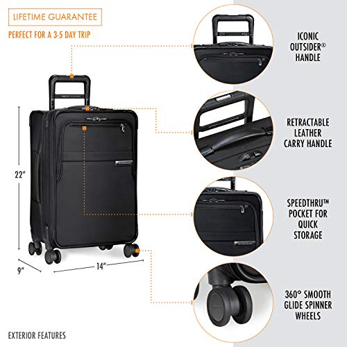 Shop Briggs & Riley BaselineSoftside CX Luggage Factory