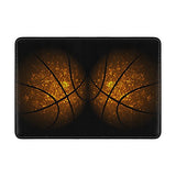 Galaxy Basketball Genuine Leather UAS Passport Holder Travel Wallet Cover Case