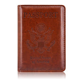 Passport Holder Case, ACdream Protective Premium PU Leather RFID Blocking Wallet Case for Passport,