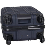 Ben Sherman Luggage Nottingham 20" Embossed PAP 4-Wheel Carry-On (Light Silver)