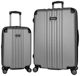 Kenneth Cole Reaction Reverb Abs 8-Wheel Expandble Luggage 2 Piece Set 20" And 29" Sizes, Light