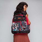 Nicole Lee Women'S Baby Diaper Bag Multi-Functional Changing Mat-Bike Tour Travel Backpack, Blue,