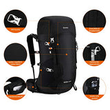 Gonex 45+5L Hiking Backpack, Outdoor Travel Backpack with Rain Cover for Climbing, Camping,