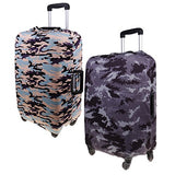 Monkeyjack 1Pc M 22-24'' Camouflage Elastic Spandex Luggage Cover Suitcase Protector Dust Proof #3