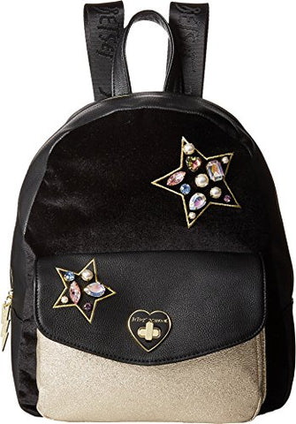 Betsey Johnson Women'S Backpack Metallic One Size