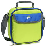 Fila Siesta Insulated Lunch Bag Container, Lime/Blue