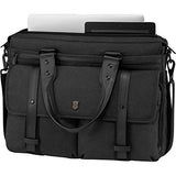 Victorinox Architecture Urban Brunswick Laptop Briefcase, Black, One Size