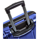 AmazonBasics Oxford Luggage Expandable Suitcase with TSA Lock Spinner, 24-Inch, Blue