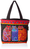 Laurel Burch Mini Tote, Feline Friends