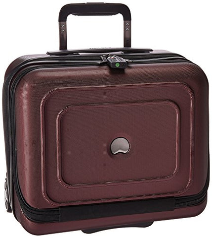 Delsey Luggage Red, Black Cherry