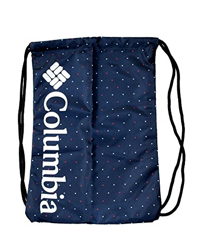 COLUMBIA Gym Drawstring Bags SWISS DOT MULTI COLLEGATE NAVY