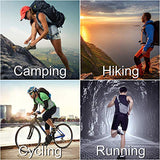 OSOCE Sling Chest Bag Cross Body Shoulder Backpack Anti Theft Travel Bags Daypack for Men Women（Dark Grey）