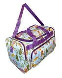 19" Fashion Fashionable Print Duffle Bag - Personalization Available (Flip Flop Print)