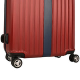 Nautica Surfers Paradise 25 Inch Hardside Spinner, Burgundy/Navy