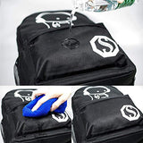 Luminous School Backpack,Ezonteq Anime Cartoon Music Boy Shoulder Laptop Travel Bag Daypack College