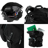 Hybrid Lencca Briefcase Carrying Bag Backpack For Apple Ipad / 9.7 Pro / Macbook / Surface Pro /