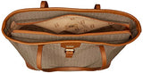 18" Hartmann Herringbone Luxe SS Shoulder Bag