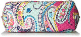 Vera Bradley Iconic Miller Travel Bag, Signature Cotton, Wildflower Paisley