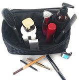 Black Cosmetic Bag by Models-on-the-Go Large Size