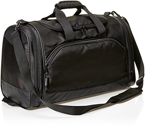 Amazonbasics Sports Duffel - Small, Black