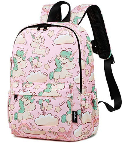 Abshoo Little Kids Unicorn Toddler Backpacks for Girls Preschool Backpack With Chest Strap (Unicorn Pink)