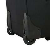 Columbia 3 Piece Expandable Spinner Luggage Set, Black/Dark Blue