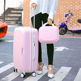 Fashion Wheels Suitcases And Travel Bags Valise Cabine Valiz Koffer Suitcase Maletas Carry On Rolling Luggage,Red,22